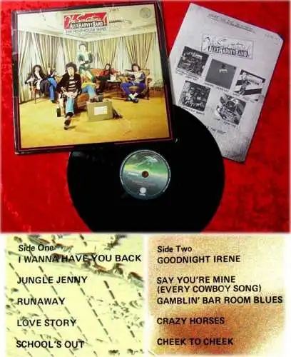 LP Sensational Alex Harvey Band Penthouse Tapes