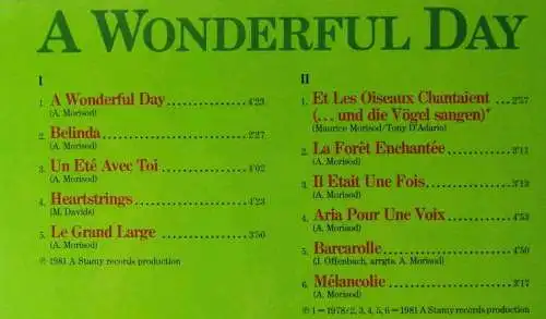 LP Sweet People: A Wonderful Day (Polydor 2311 112) D 1981