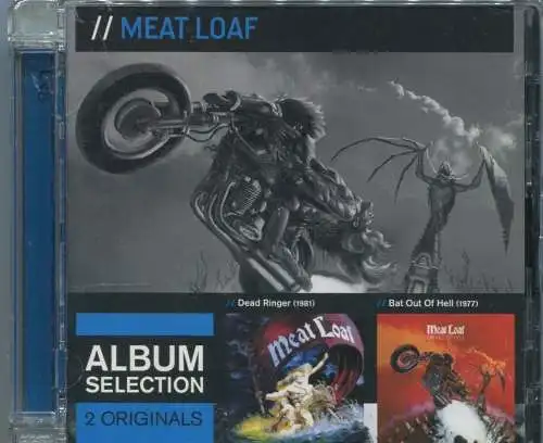 CD Meat Loaf: 2 Originals - Dead Ringer & Bat Out Of Hell (Sony) 