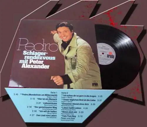 LP Peter Alexander: Pedro - Schlager Rendezvous mit P.A