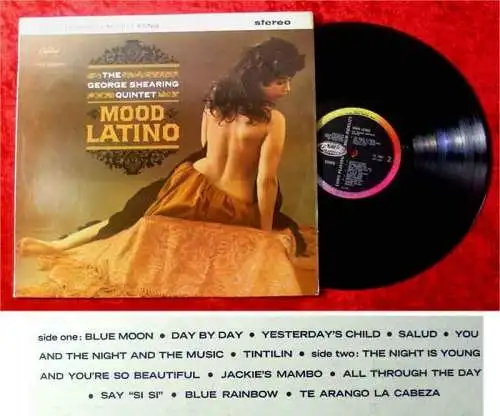 LP George Shearing Quintet Mood Latino 1961