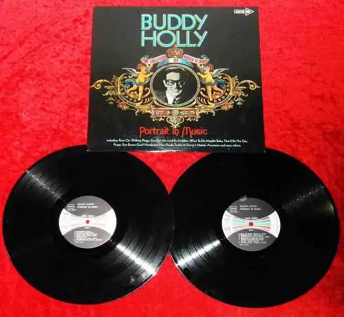 2LP Buddy Holly: Portrait in Musik - Legends of Rock´n Roll (Coral COPS 4408) D