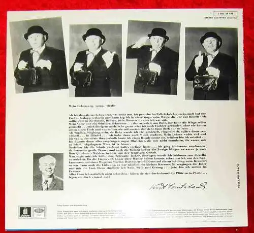 LP Kurt Lauterbach: Lauterbachs gesammeltes Stammeln (Odeon 1C 062-28 428) D 