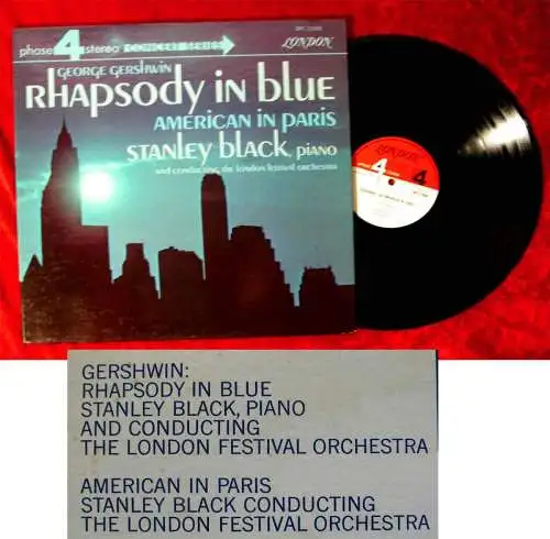 LP Stanley Black & London Festival Orchestra: Rhapsody in Blue (London Phase 4)