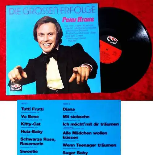 LP Peter Kraus: Die grossen Erfolge (Karussell 2430 207) D