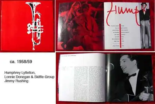 Original Programmheft Humphrey Lyttelton  Jimmy Rushing 