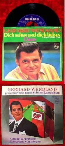 Single Gerhard Wendland: Dich sehen und Dich lieben (Philips 384 598) D