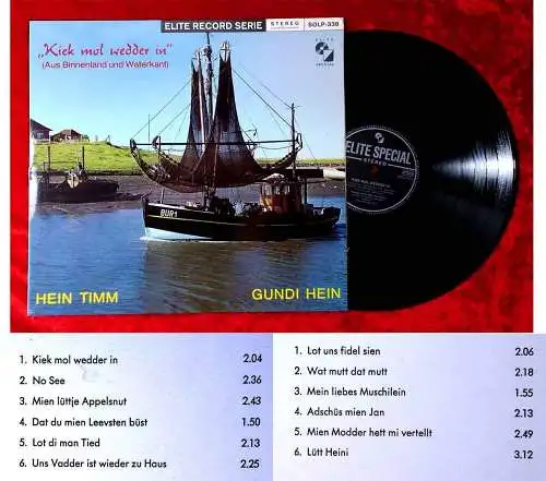 LP Hein Timm & Gundi Hein: Kiek mol wedder in (Elite Special SOLP-338) D