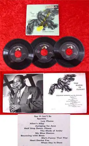 3EP Coleman Hawkins: Hawk in Flight (RCA) US