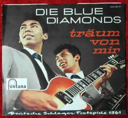 Single Blue Diamonds: Träum von mir (Fontana 266 226 TF) D 1961