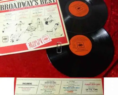 2LP This Is Broadway's Best Rex Harrison Judy Hollyday