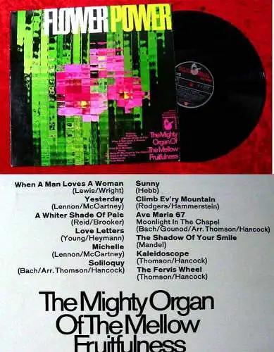 LP Mighty Organ of the Mellow Fruitfulness: FlowerPower (Hansa 76 925 IT) D 1967