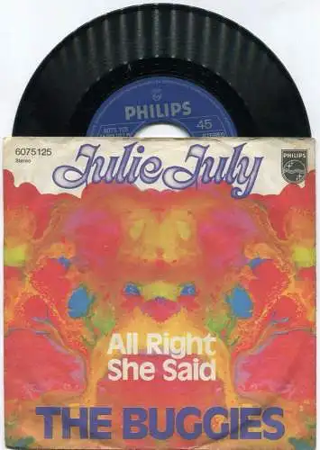 Single Buggies: Julie July (Philips 6075 125) D 1971