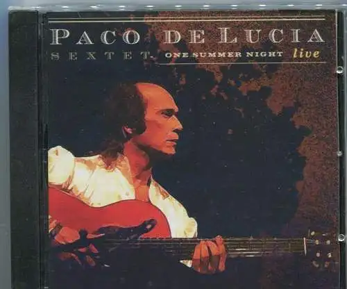 CD Paco de Lucia Sextet: One Summer Night - Live (JazzDoor) 1984