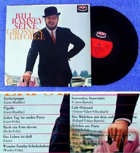 LP Bill Ramsey: Seine grossen Erfolge (Karussell 635 162 Stereo)