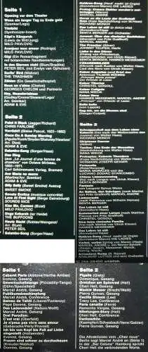 3 Langspielplatten Warme Nächte Salambo Orgie (EMI) D