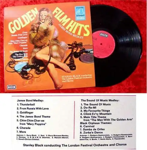 LP Stanley Black: Golden Filmhits Decca (Phase 4) (D)