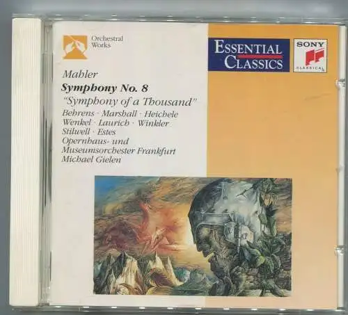 CD Mahler Symphony No. 8 - Gielen (Sony) 1992