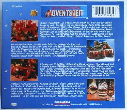 4CD Box Wunderschöne Adventszeit (Polydor) 