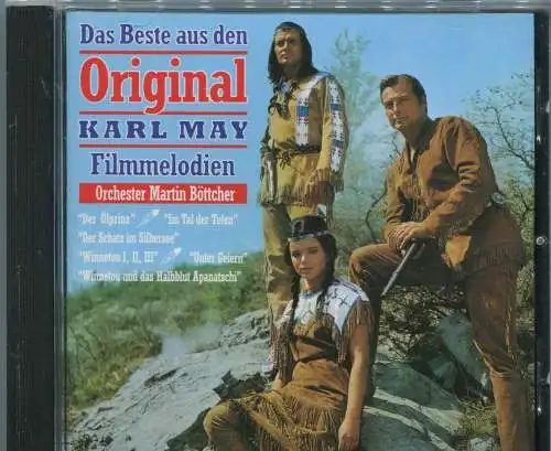 CD Martin Böttcher: Das Beste der Karl May Filmmelodien (Polydor) 1991