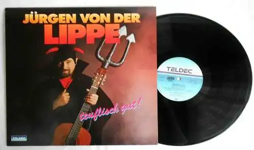 LP Jürgen von der Lippe: Teuflisch gut (Teldec 626184 AP) D 1985