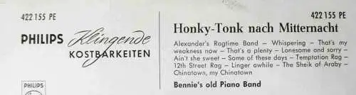 EP Bennie´s Old Piano Band: Honky Tonk nach Mitternacht (Philips 422 155 PE) D57