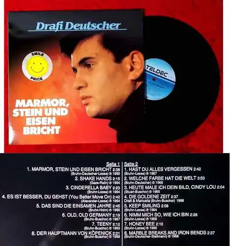 LP Drafi Deutscher: Marmor, Stein und Eisen bricht (Teldec 626 527 BL) D 1987