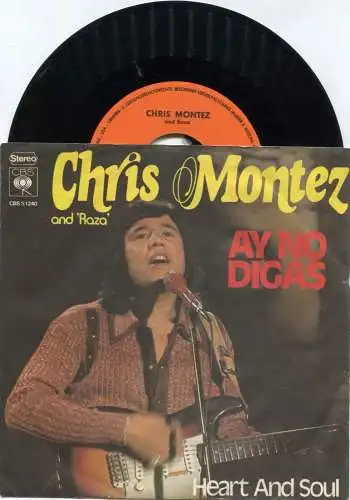 Single Chris Montez: Ay No Digas (CBS S 1240) D 1973