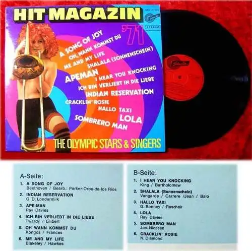 LP Olympic Stars & Singers Hit Magazin 71