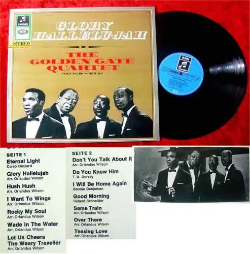 LP Golden Gate Quartet: Glory Hallelujah