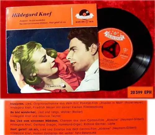 EP Hildegard Knef Polydor 20 399 (1961)