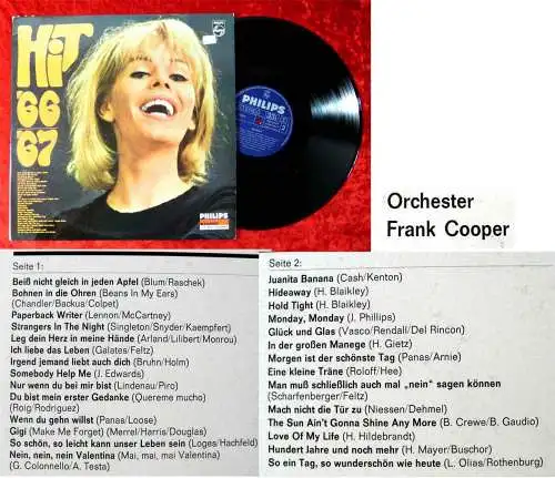 LP Frank Cooper: Hit ´66/´67 (Philips 843 925 PY) D 1966