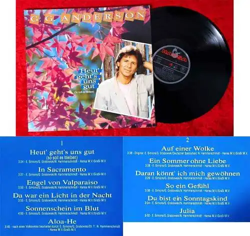 LP G.G. Anderson: Heut´ geht´t s uns gut (Hansa 211 152) D 1990