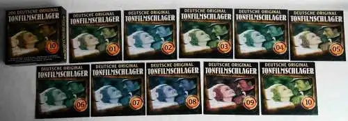 10CD Box 200 Deutsche Original Tonfilmschlager (Membran) 2005