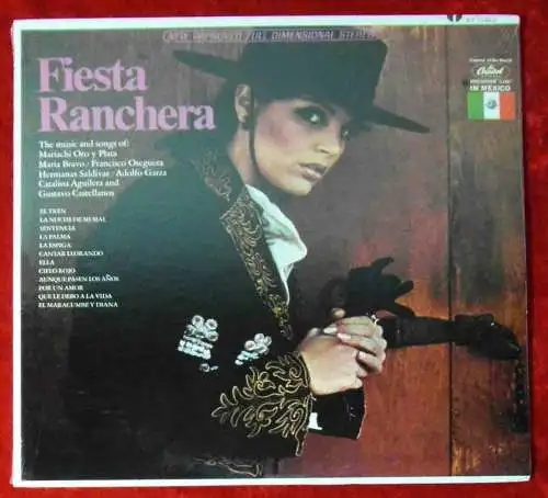 LP Fiesta Ranchera - Recorded in Mexico  (Capitol ST 10465) US Still Sealed OVP