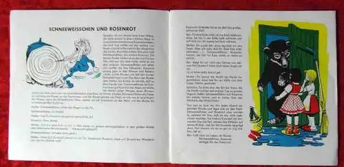 Single Schneeweißchen und Rosenrot (Telefunken U 55 081-M) Tönendes Bilderbuch