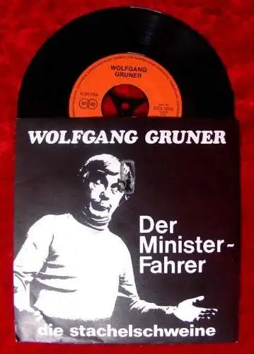 Single Wolfgang Gruner: Der Ministerfahrer