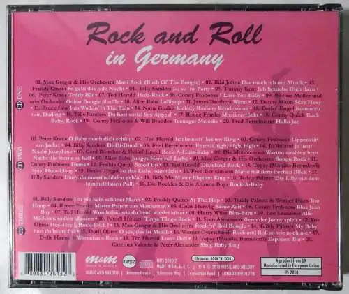 3CD Box Rock and Roll in Germany - Originalaufnahmen - (2010)