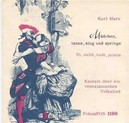 Single Mädchen, Tanze Singe Springe - Kantaten von Karl Marx (Fidula 1186)