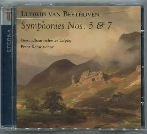 CD Franz Konwitschny: Beethoven Symphonies 5 & 7 (Eterna) 1997