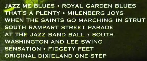 LP Pee Wee Hunt: Dixieland Classics (Capitol T 573) US