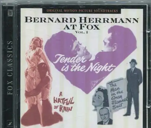 CD Bernard Herrmann At Fox Vol 1 (Varese Sarabande) 1999