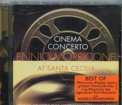 CD Ennio Morricone: Cinema Concerto At Santa Cecilia (Sony)