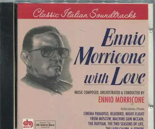 CD Ennio Morricone: With Love  (DRG) 1995