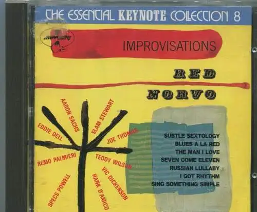 CD Red Norvo: Improvisations - Essential Keynote Collection 8 (Japan Pressung)