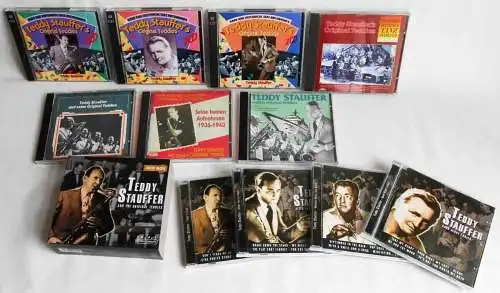 14 CD´s  Teddy Stauffer  - Sammlung  -