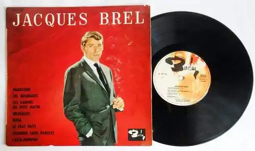 25cm LP Jacques Brel (Barclay 80 175) F