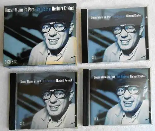 3CD Box Herbert Knebel: Unser Mann im Pott -Das Beste von Herbert Knebel (Sony) 
