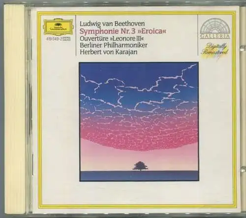 CD Herbert von Karajan: Beethoven Symphonie Nr. 3 Eroica (DGG) 