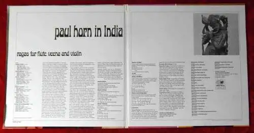 LP Paul Horn; In India (World Pacific 21447) US